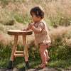 Meisjes Romper Broderie | Anouk van Your Wishes in de kleur Glazed Ginger in maat 68.