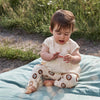 Meisjes T-Shirt Wavy | Dixie van Your Wishes in de kleur Ivory in maat 68.