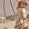 Meisjes Short Papajas | Amira van Your Wishes in de kleur Apricot Brandy in maat 92.