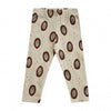 Meisjes Legging Papajas | Nova van Your Wishes in de kleur Apricot Brandy in maat 68.