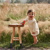 Meisjes Romper/Dress Specs | Diane van Your Wishes in de kleur Ivory in maat 68.