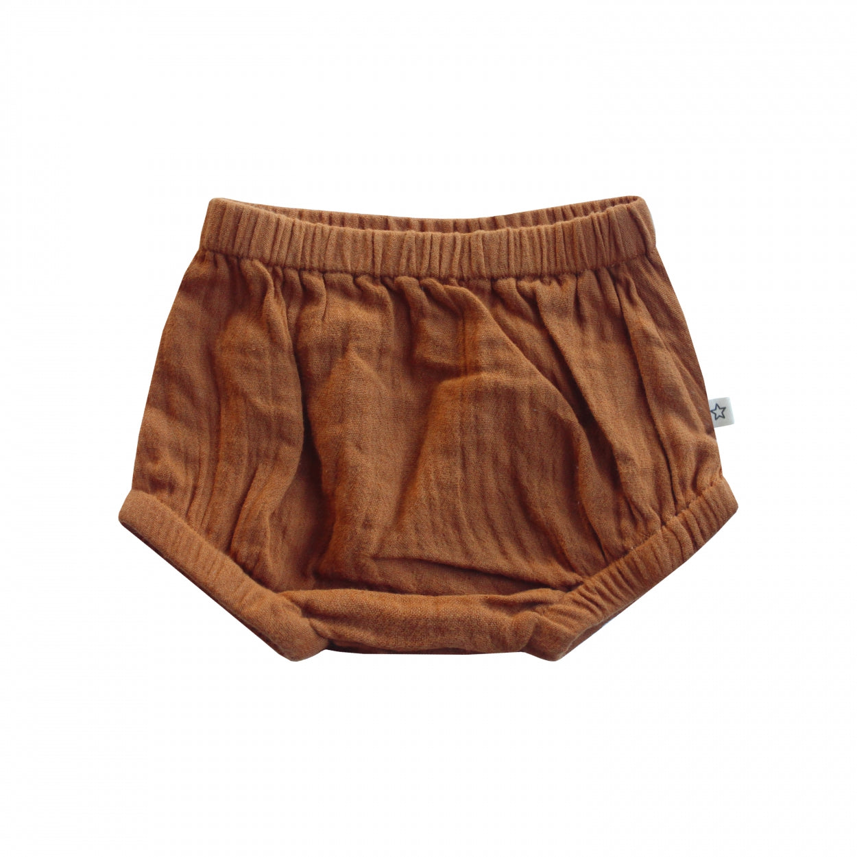 Jongens Pamper shorts Sunset | Angel van Your Wishes in de kleur Glazed Ginger in maat 68.