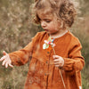 Meisjes Blouse Sunset | Aniek van Your Wishes in de kleur Glazed Ginger in maat 68.
