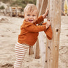 Jongens Longsleeve Sunset | Dangelo van Your Wishes in de kleur Glazed Ginger in maat 68.