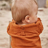 Jongens Longsleeve Sunset | Dangelo van Your Wishes in de kleur Glazed Ginger in maat 68.
