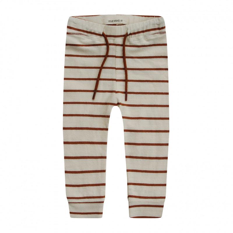 Jongens Pants Raya | Calle van Your Wishes in de kleur Glazed Ginger in maat 68.