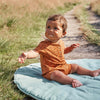 Jongens Babypak Jag Spots | Diego van Your Wishes in de kleur Glazed Ginger in maat 68.