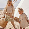 Meisjes Dress Schiffly | Dawn van Your Wishes in de kleur Ivory in maat 134/140.