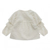 Meisjes Top longsleeve Schiffly | Dina van Your Wishes in de kleur Ivory in maat 134/140.