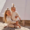 Meisjes Top longsleeve Schiffly | Dina van Your Wishes in de kleur Ivory in maat 134/140.