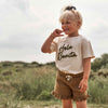 Meisjes Shorts Fine Rib | Amira van Your Wishes in de kleur Plantation in maat 134/140.