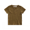 Meisjes T-Shirt Fine Rib | Dasha van Your Wishes in de kleur Plantation in maat 92.