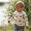 Jongens Sweater Crabs | Ciro van Your Wishes in de kleur Multicolor in maat 134/140.