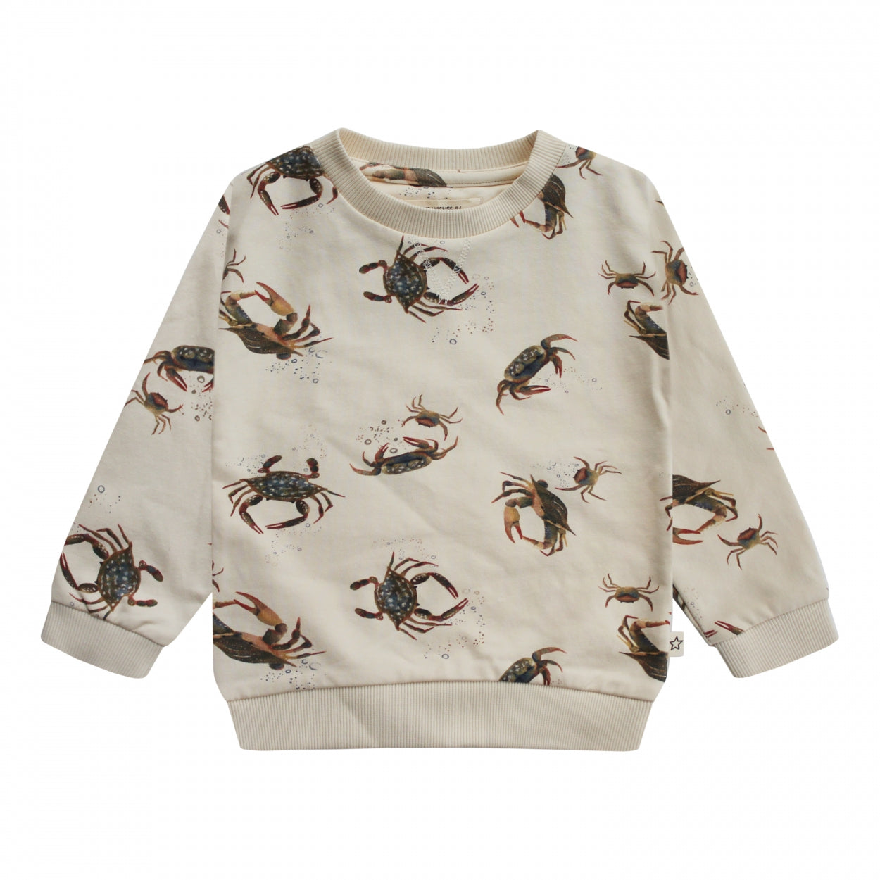 Jongens Sweater Crabs | Ciro van Your Wishes in de kleur Multicolor in maat 134/140.