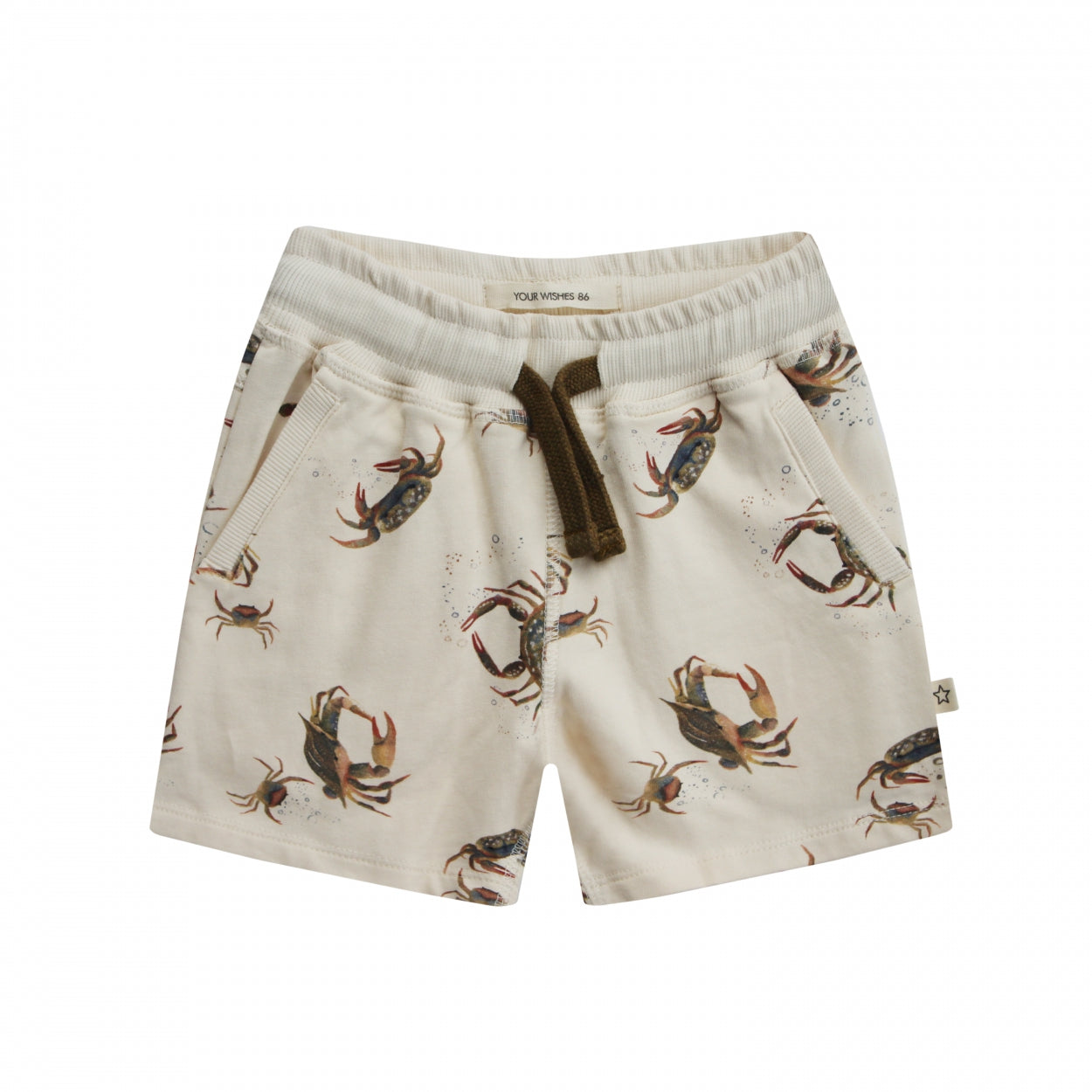 Jongens Shorts Crabs | Dudley van Your Wishes in de kleur Multicolor in maat 92.