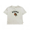 Meisjes T-Shirt Bueno | Angie van Your Wishes in de kleur Ivory in maat 134/140.