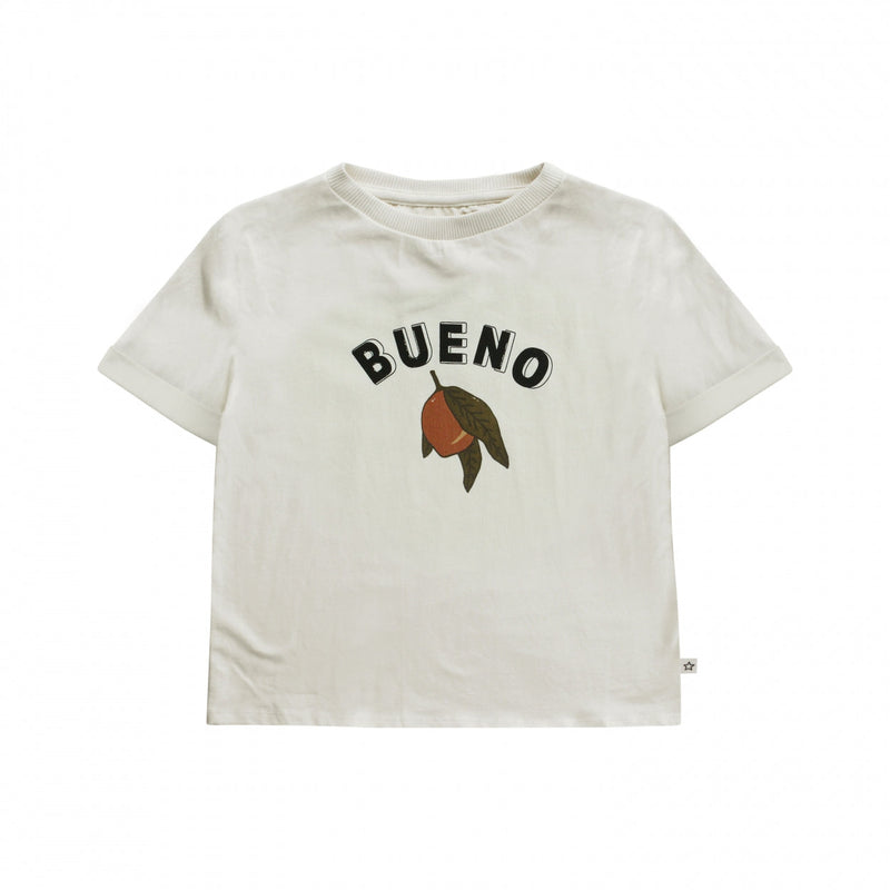 Meisjes T-Shirt Bueno | Angie van Your Wishes in de kleur Ivory in maat 134/140.