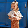 Meisjes T-Shirt Bueno | Angie van Your Wishes in de kleur Ivory in maat 134/140.