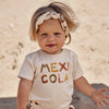 Meisjes T-Shirt Mexicola | Arwen van Your Wishes in de kleur Ivory in maat 134/140.