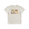 Meisjes T-Shirt Mexicola | Arwen van Your Wishes in de kleur Ivory in maat 134/140.
