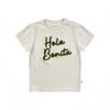 Meisjes T-Shirt Bonita | Arwen van Your Wishes in de kleur Ivory in maat 134/140.