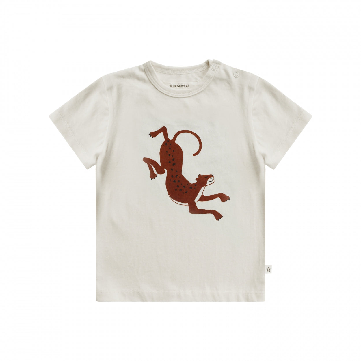 Jongens T-Shirt Jag | Arwen van Your Wishes in de kleur Ivory in maat 68.