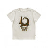 Jongens T-Shirt Big Croco | Arwen van Your Wishes in de kleur Ivory in maat 68.