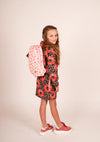 Zebra Rugzak (M) - Girls Hearts Daisy - Pink