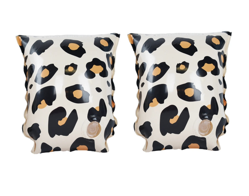 Swim Essentials - Zwembandjes panter beige 0 - 2 jaar