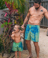 Sea'sons Swimshorts Main Blue-Green