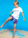 Sea'sons Swimshorts Main Cherry-Blue