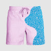 Sea'sons Swimshorts Doodle Teal-Pink