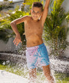 Sea'sons Swimshorts Doodle Teal-Pink