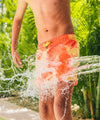 Sea'sons Swimshorts Main Orange-Yellow