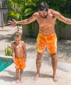 Sea'sons Swimshorts Main Orange-Yellow
