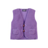 Meisjes Jurk korte mouw Angie van Z8 in de kleur Purple power in maat 140/146.