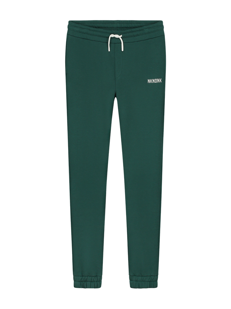 Jongens Varil Sweatpants van Nik & Nik in de kleur Varsity Green in maat 164.