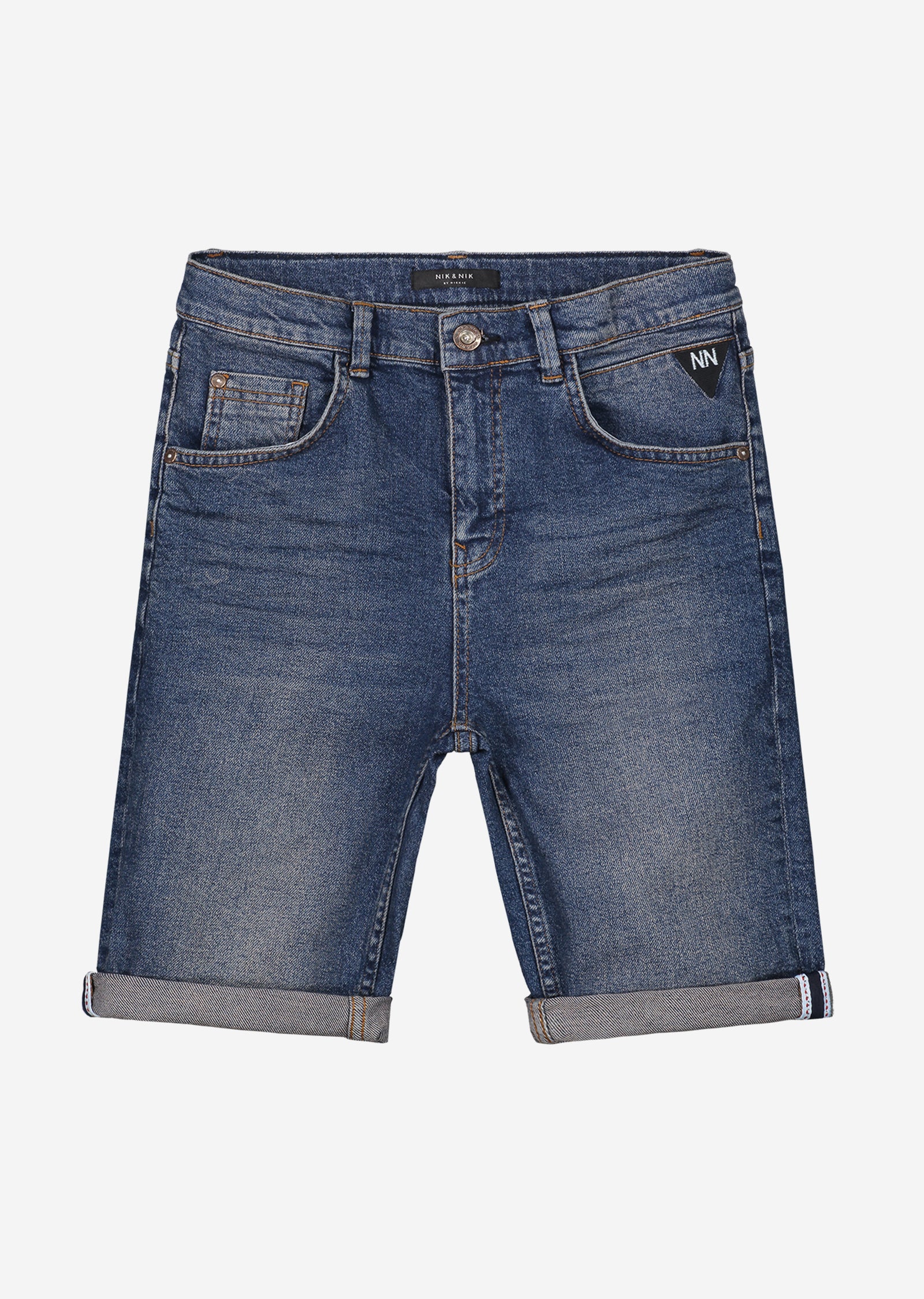 Nik & Nik Ferdinand Mid Blue Denim