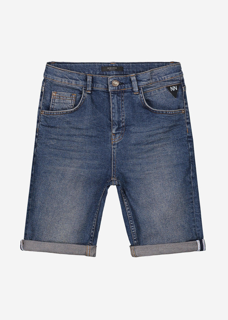 Nik & Nik Ferdinand Mid Blue Denim