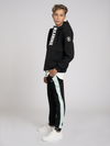 Jongens Melroy Track Pants van Nik&Nik in de kleur Zwart in maat 164.