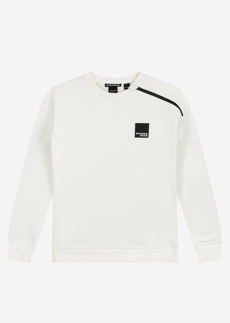 Nik & Nik Sweater Triangl off-white Sweaters