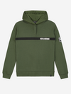 Jongens Melvin Hoodie van Nik & Nik in de kleur Dark Moss Green in maat 164.