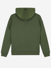 Jongens Melvin Hoodie van Nik & Nik in de kleur Dark Moss Green in maat 164.