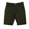 Jongens Sweatshort Barry van Skurk in de kleur Army in maat 164, 170.