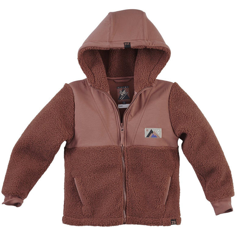 Jongens Borgvest Birk van Z8 in de kleur Red rust in maat 140/146.