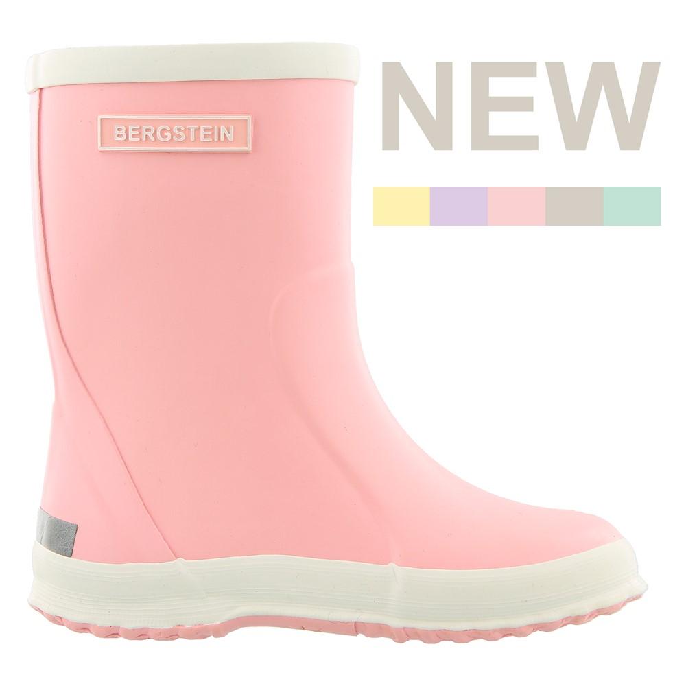 Unisexs Rainboot van Bergstein in de kleur Soft Pink in maat 32.