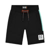 Skurk Shorts Bodin Black - Light Blue