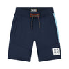 Skurk Shorts Bodin Dark Blue - Sky Blue