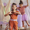 Meisjes Short sleeve Jelly van Z8 in de kleur Happy henna/Lilalush in maat 140/146.