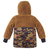 Jongens Winterjas Drake van Z8 in de kleur Gingerbread in maat 140/146.